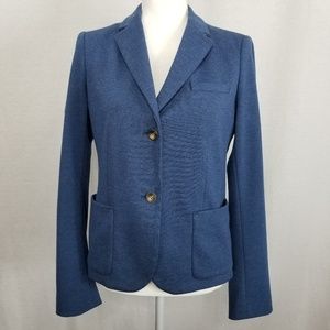 GAP The Academy Blazer Women's Blue Two Button - 6